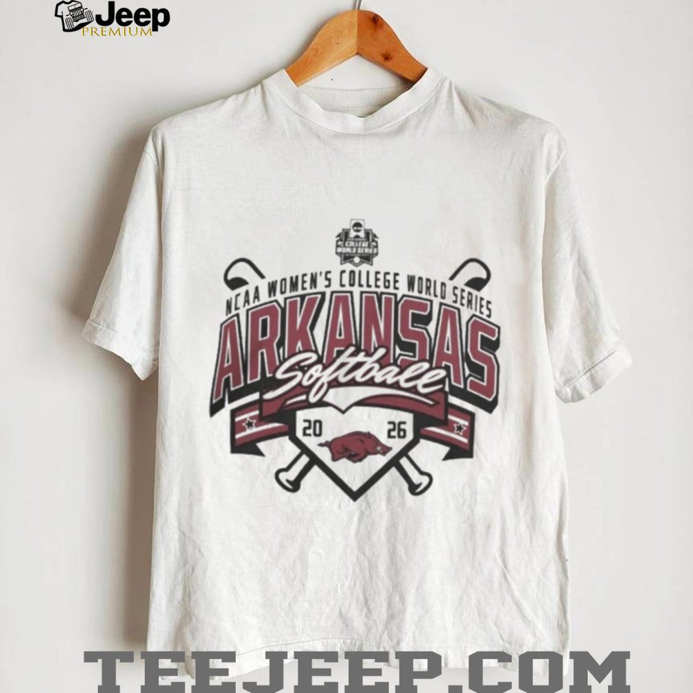 2026 NCAA Women’s College World Series Arkansas Razorbacks Softball Graphic T Shirt