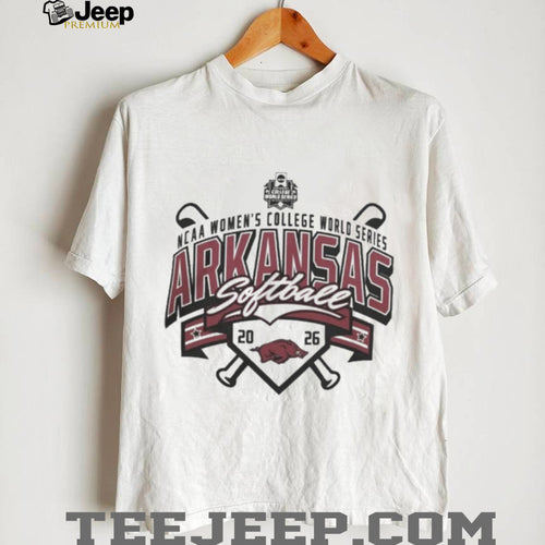 2026 NCAA Women’s College World Series Arkansas Razorbacks Softball Graphic T Shirt