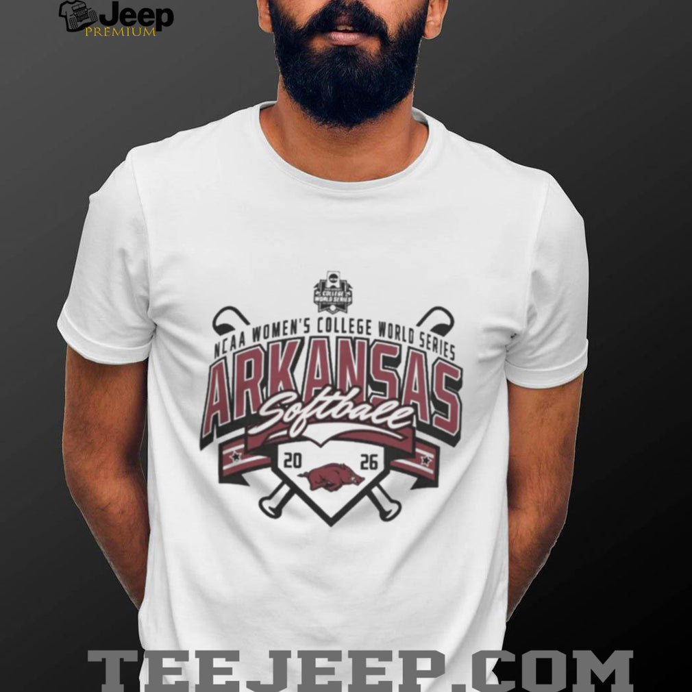 2026 NCAA Women’s College World Series Arkansas Razorbacks Softball Graphic T Shirt