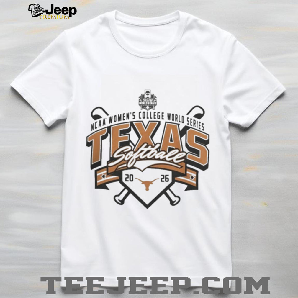 2026 NCAA Women’s College World Series Texas Longhorns Softball T Shirt