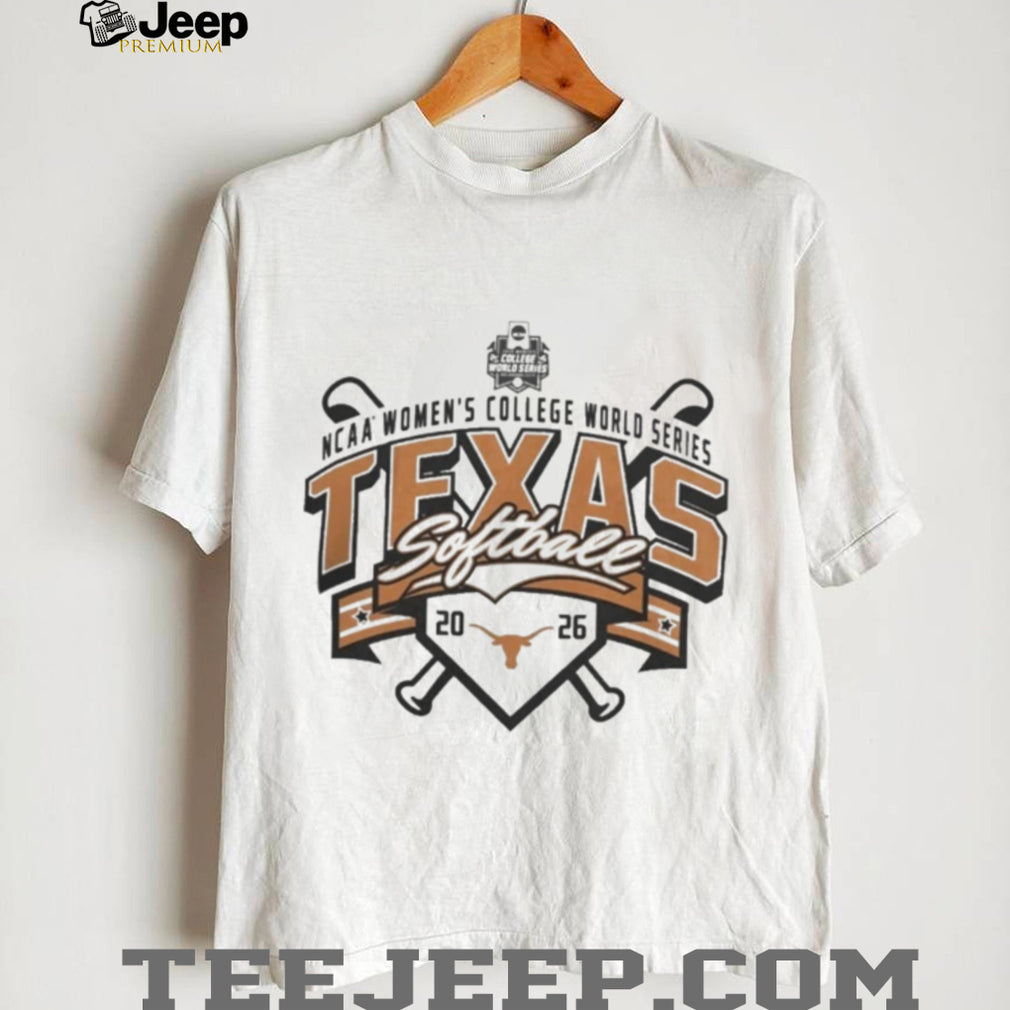 2026 NCAA Women’s College World Series Texas Longhorns Softball T Shirt