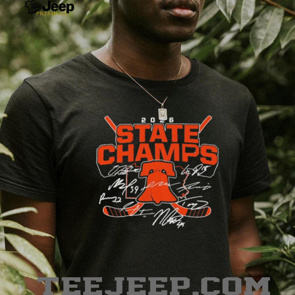 2026 State Champs Hockey T Shirt Signature Edition Commemorative Sports Apparel