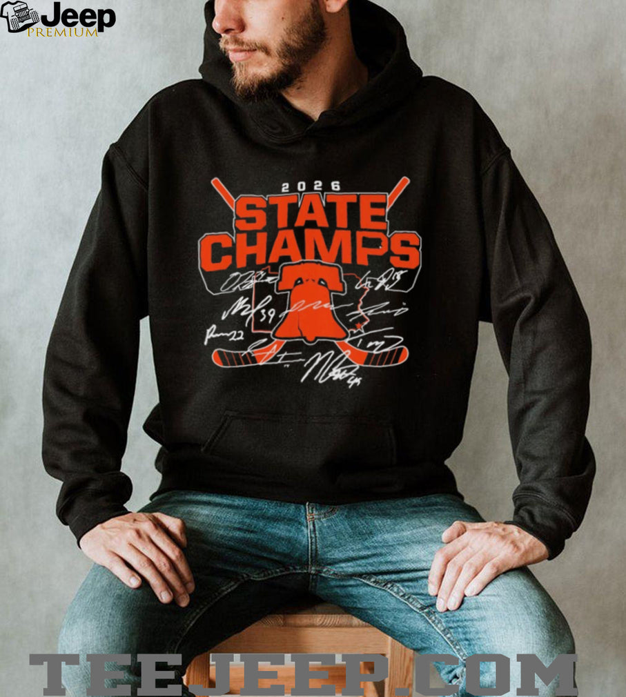 2026 State Champs Hockey T Shirt Signature Edition Commemorative Sports Apparel