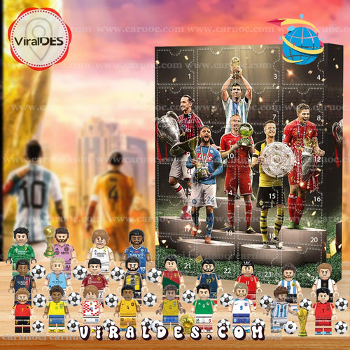 2026 World Cup Advent Calendar, 24 Gifts Are In It