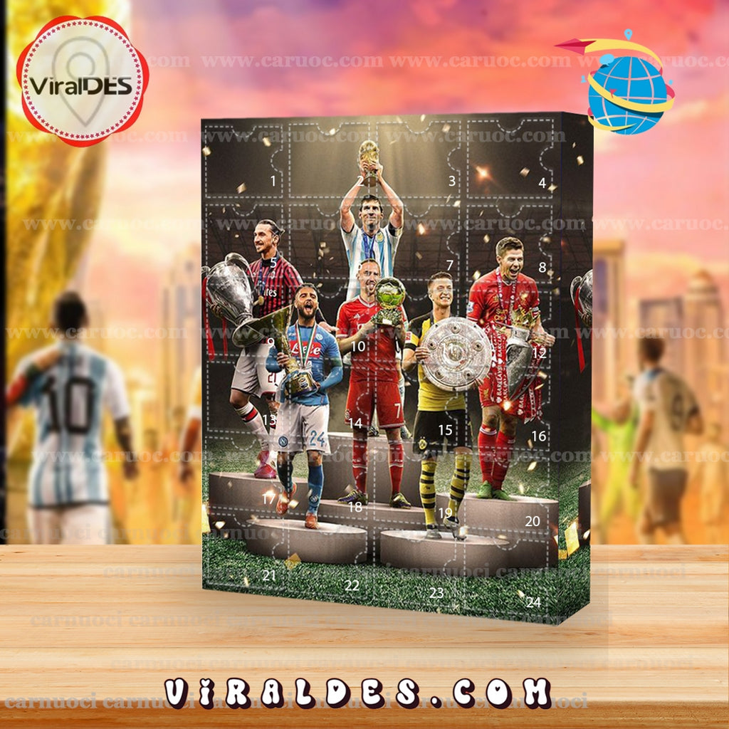 2026 World Cup Advent Calendar, 24 Gifts Are In It