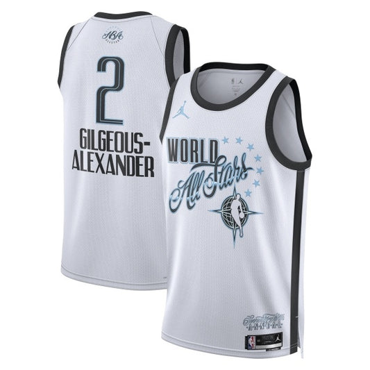 2026 All-Star #2 Shai Gilgeous-Alexander Game Swingman Jersey - White (2)_conew1