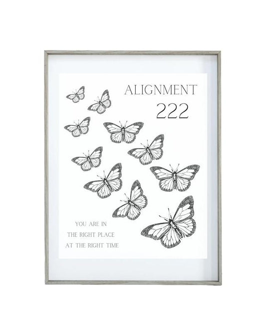 222 Angel Number Poster, 222 Wall Print, Angel Number 222 Poster, College Apartment Decor Aesthetic, Gifts For Women Bedroom Wall Decor, Poster Prints No Frame, Wall Decoration, Art Posters, Gifts For Birthday Christmas Landscape Ornaments