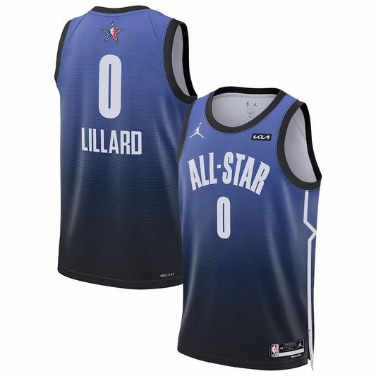 #0 Damian Lillard 2023 NBA All-Star Game Swingman Jersey - Blue