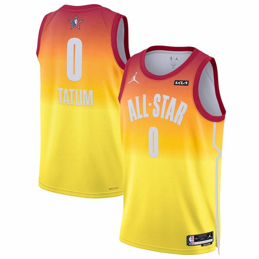 #0 Jayson Tatum 2023 NBA All-Star Game Swingman Jersey - Orange