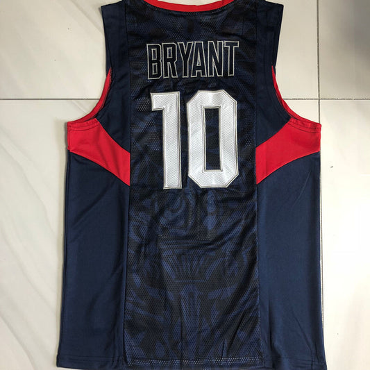 #10 Bryant USA Dream 10 Authentic jersey navy Style 11