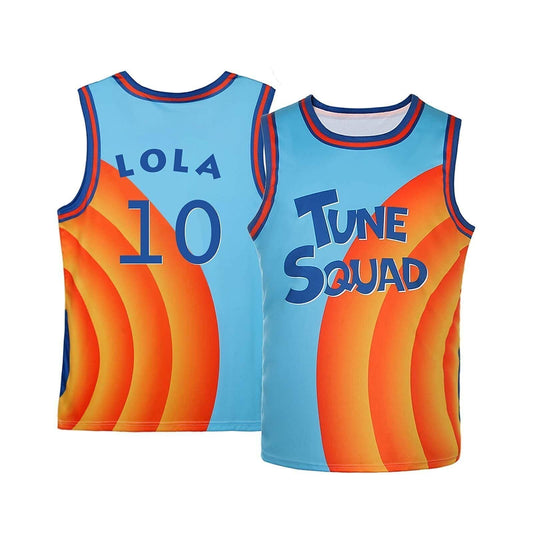 #10 Lola New Tune Squad jersey (heat pressed)