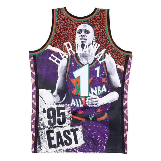 #1 hardaway 1995 all star jersey (print)