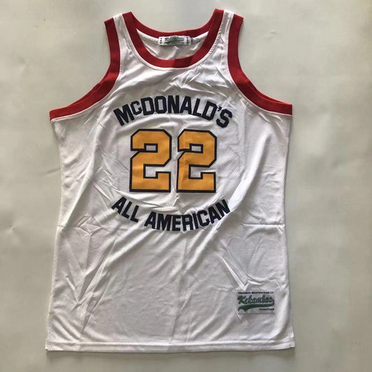 #22 Anthony Mcdonald's All American jersey white Style 1