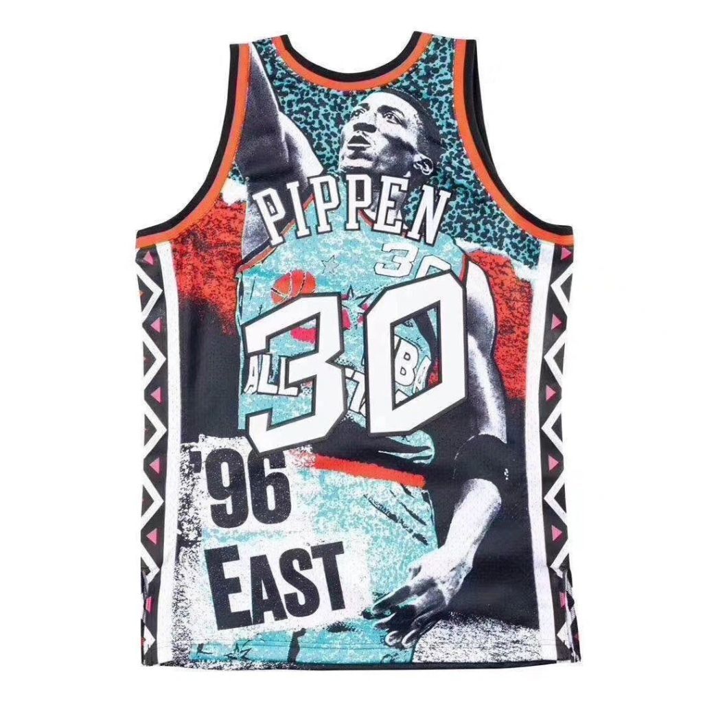 #30 pippen 1996 all star jersey (print)