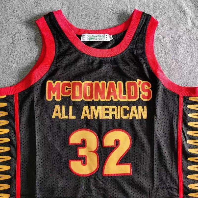 #32 davis mcdonald's jersey black Style 5