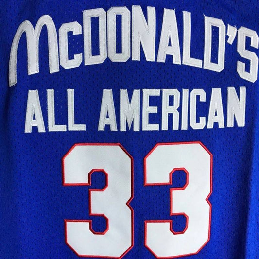 #33 bryant mcdonald's jersey blue Style 1