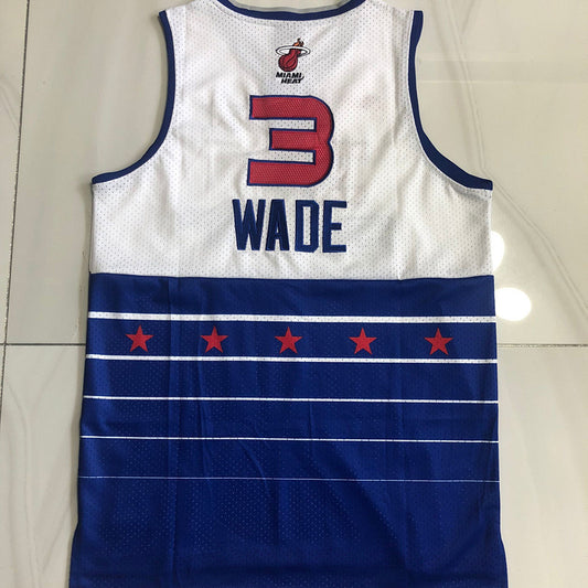 #3 Wade 2006 All stars game authentic jersey (XS-XXL) Style 4