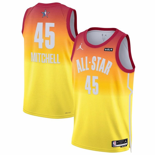 #45 Donovan Mitchell 2023 NBA All-Star Game Swingman Jersey - Orange