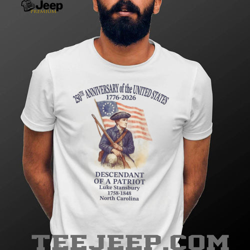 250th Anniversary US Patriot Historical Family Heritage Sweatshirt