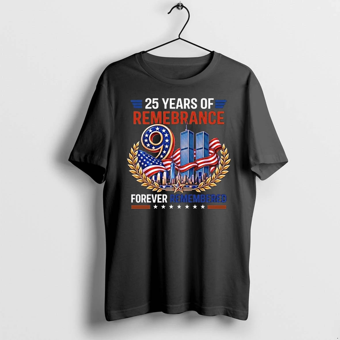 25th Anniversary Remembrance September 11 2001 Memorial Day 0 Tshirts Sweater