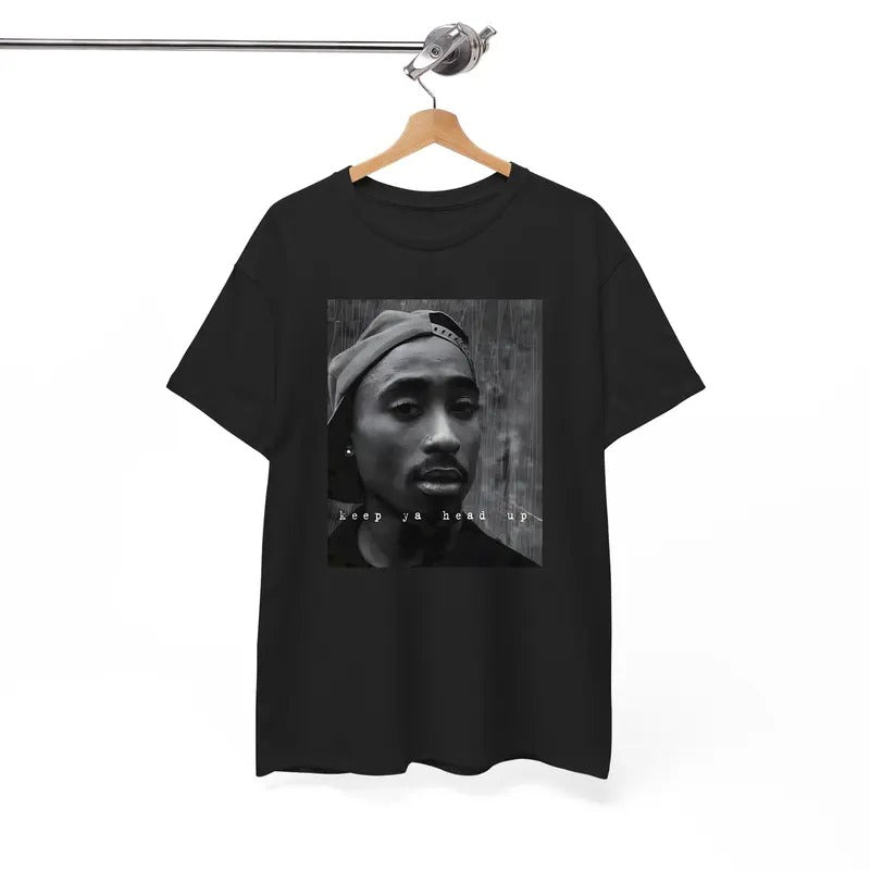 2PAC Rapper Tshirt, Hip Hop Legends and Pioneers Tee, Gift For Fan, 90s Hip Hop, 2PAC052