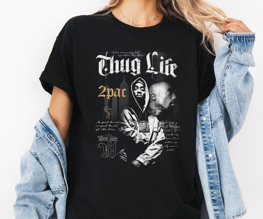 2PAC Rapper Tshirt, Hip Hop Legends and Pioneers Tee, Gift For Fan, 90s Hip Hop, 2PAC060