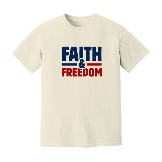 Faith and Freedom T-Shirt Hoodie, Sweatshirt | WearSparks.com