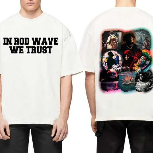 2side In Rod We Trust Shirt, Full-album T-shirt, Sweatshirt, Hoodie,Men's T-shirt-Small Neckline T-Shirt, New Arrival,...