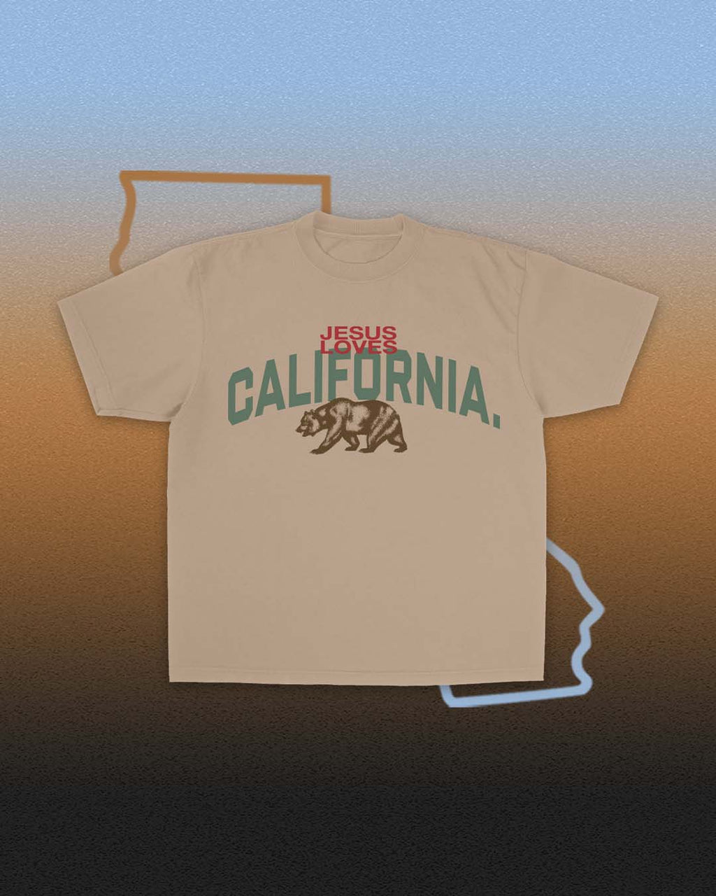 "Jesus Loves California" Tee