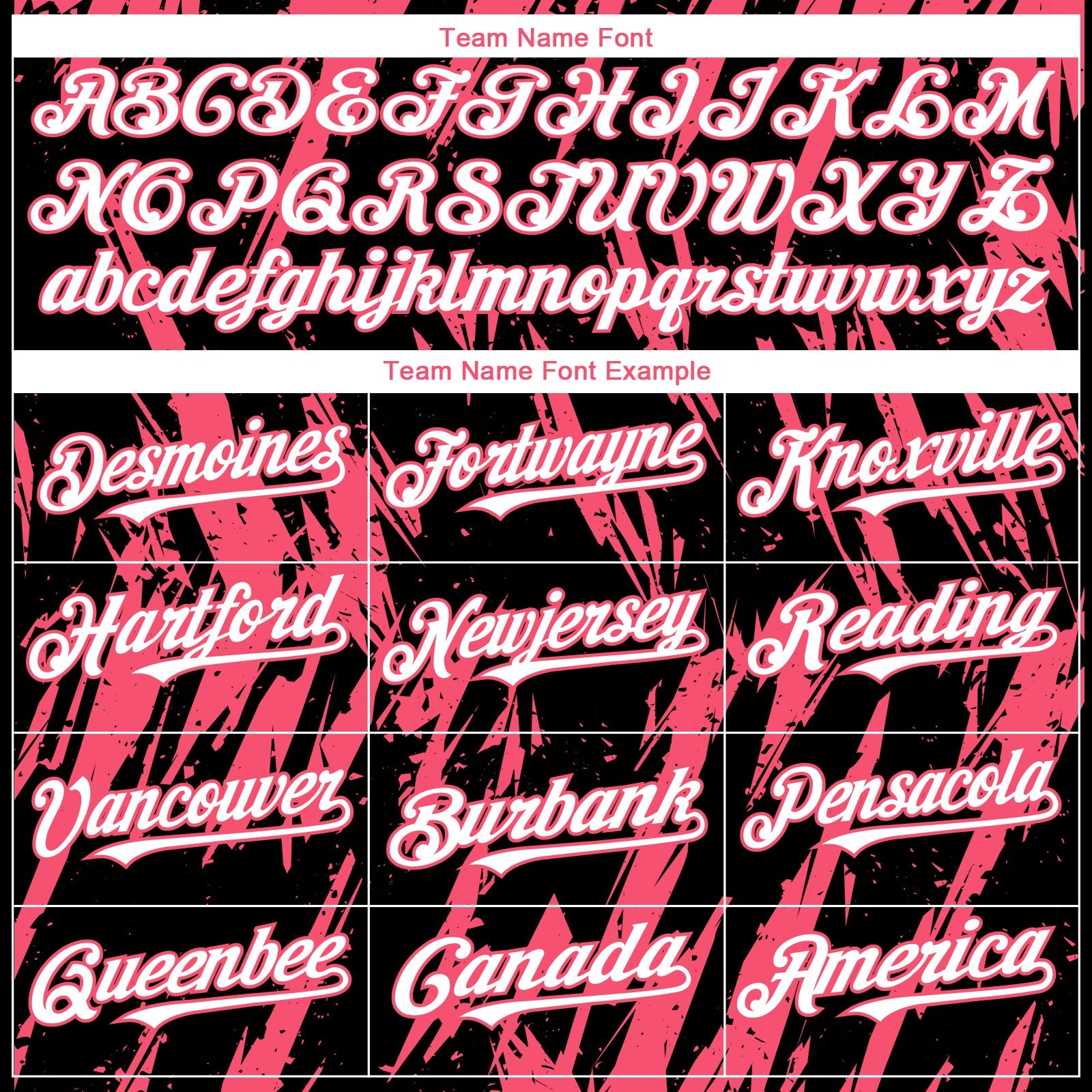 Custom Black White-Neon Pink Splatter Torn Sharp Brush Stroke Authentic Baseball Jersey