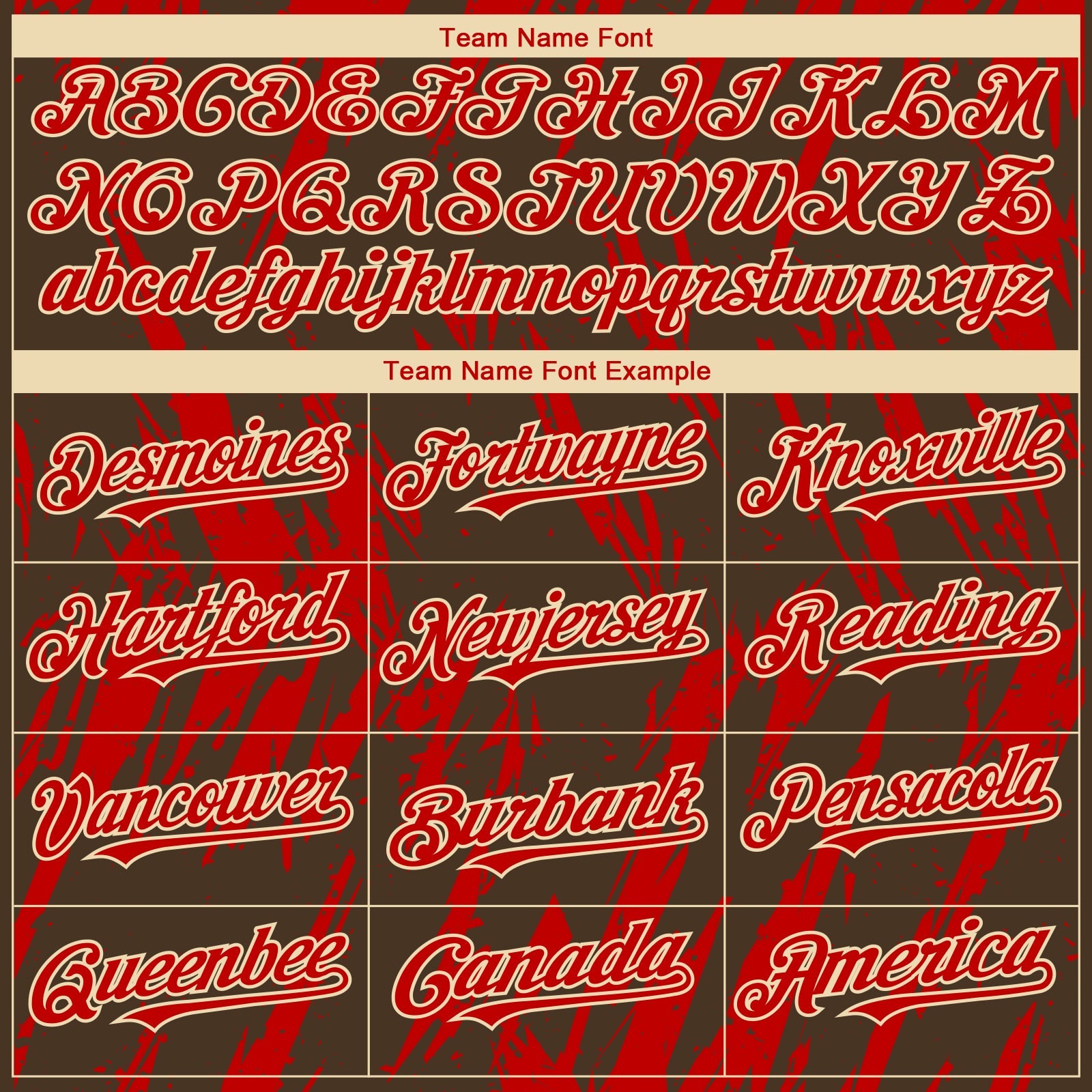 Custom Brown Red-White Splatter Torn Sharp Brush Stroke Authentic Baseball Jersey
