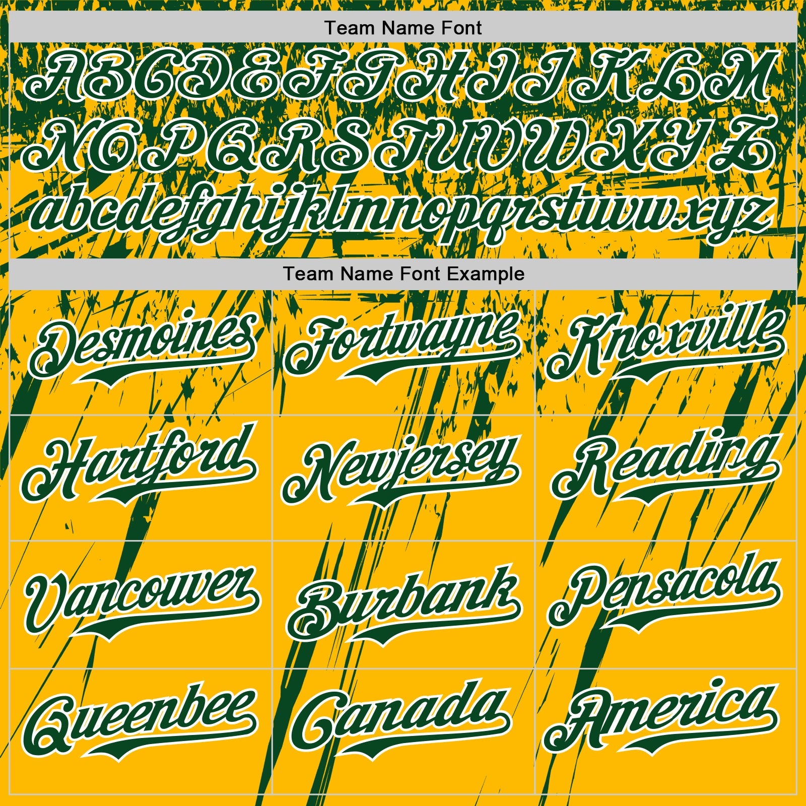 Custom Gold Green-White Distressed Scratch Brush Stroke Authentic Baseball Jersey