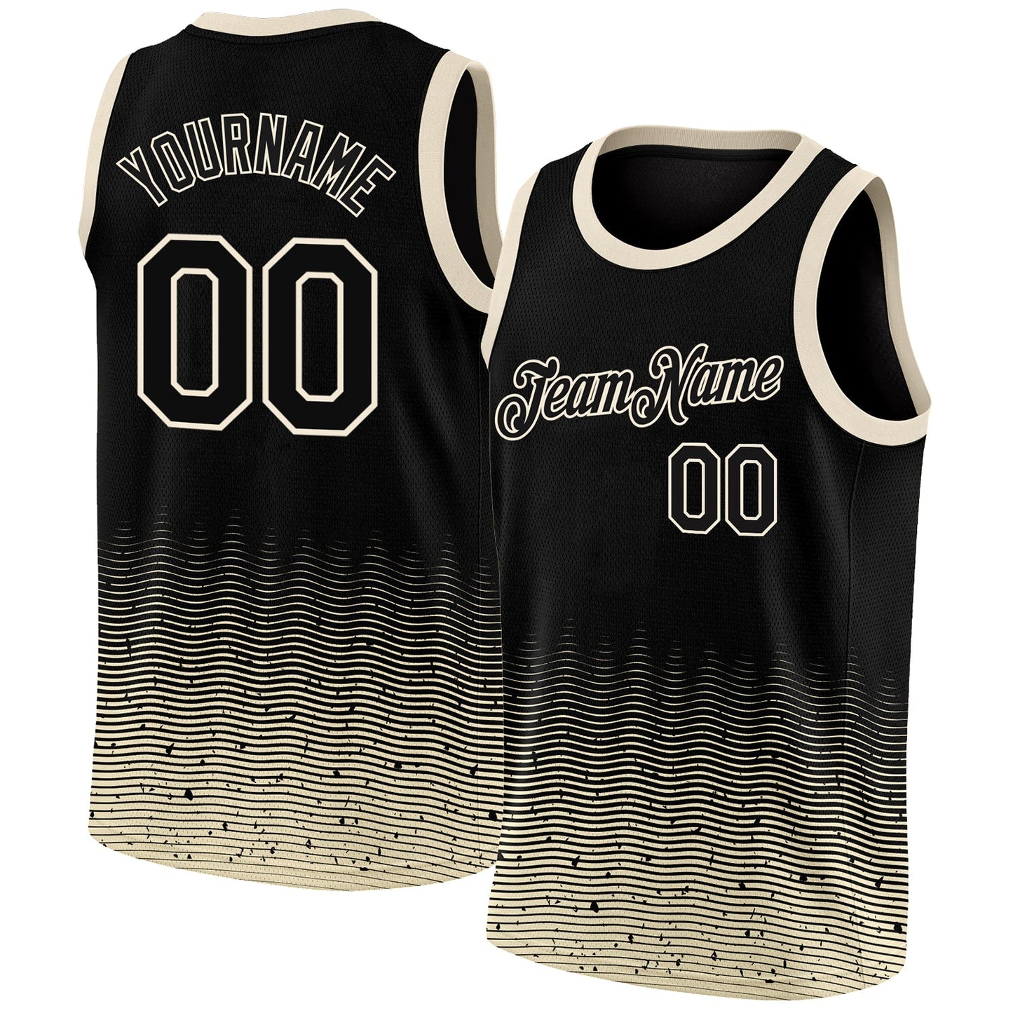 Custom Black Cream Fade Fashion Authentic City Edition Basketball Jersey T-Shirts, Hoodie, Sweatshirt (Image 1)