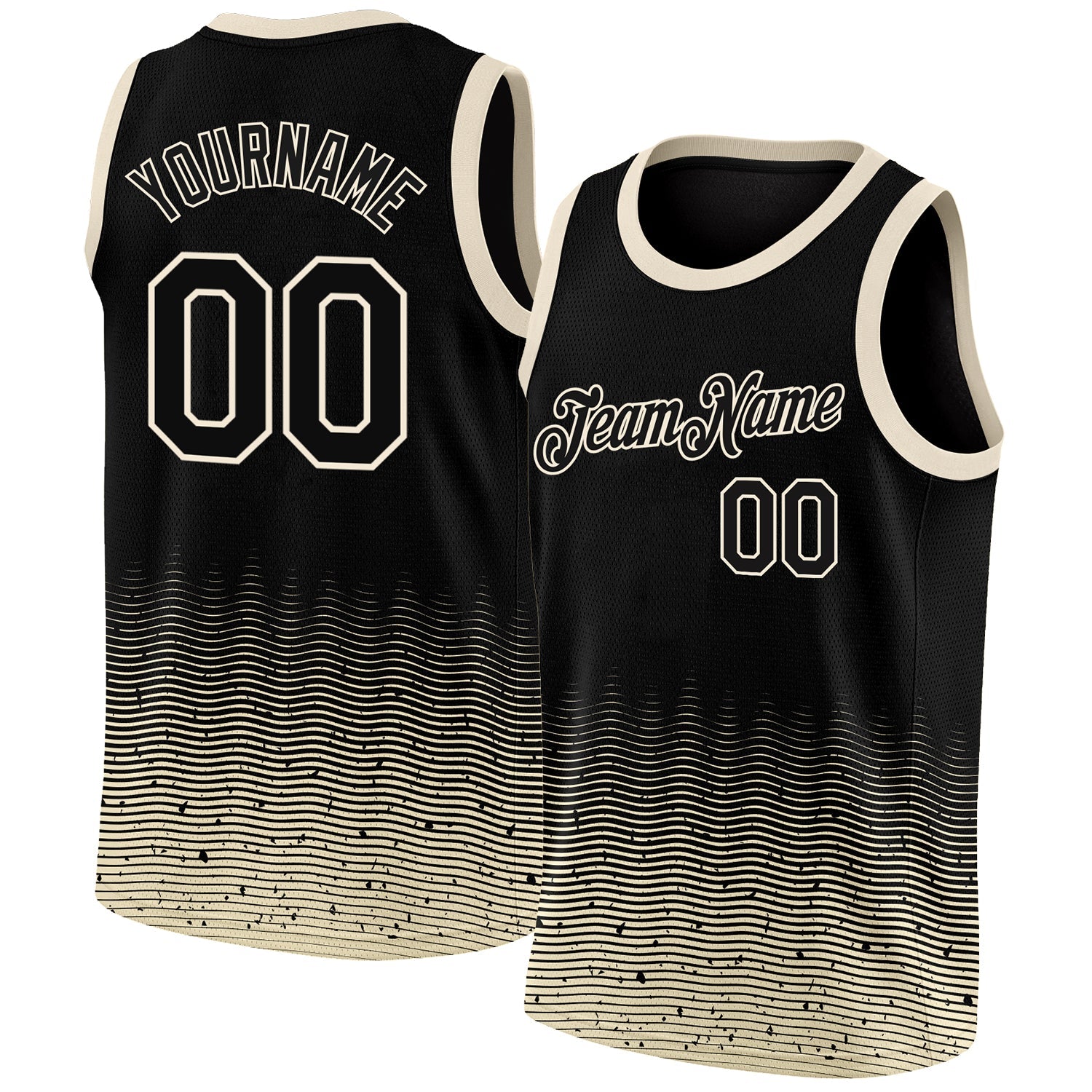 Custom Black Cream Fade Fashion Authentic City Edition Basketball Jersey T-Shirts, Hoodie, Sweatshirt (Image 1)