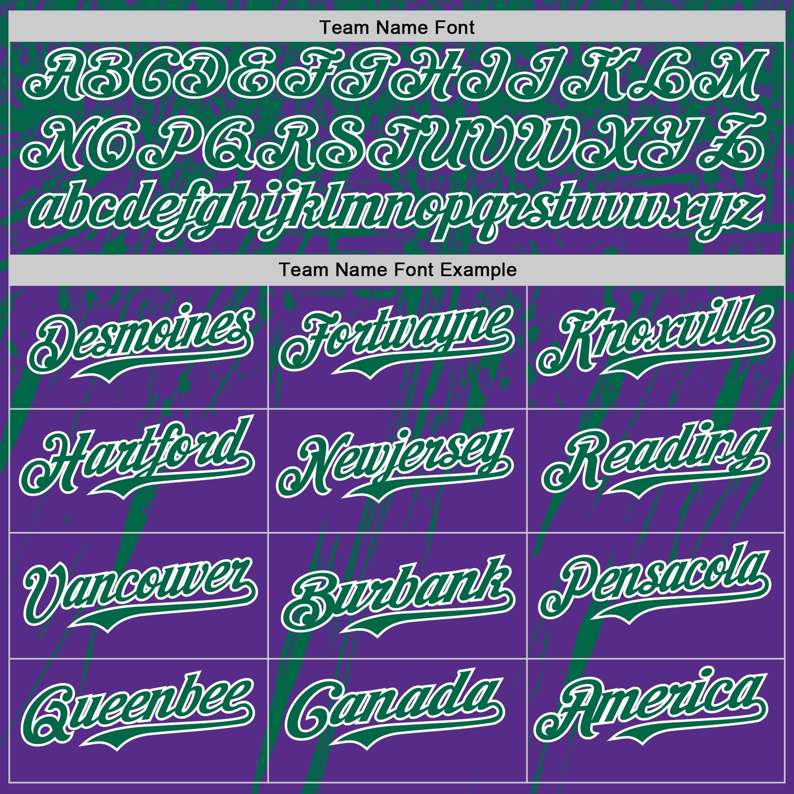 Custom Purple Kelly Green-White Distressed Scratch Brush Stroke Authentic Baseball Jersey