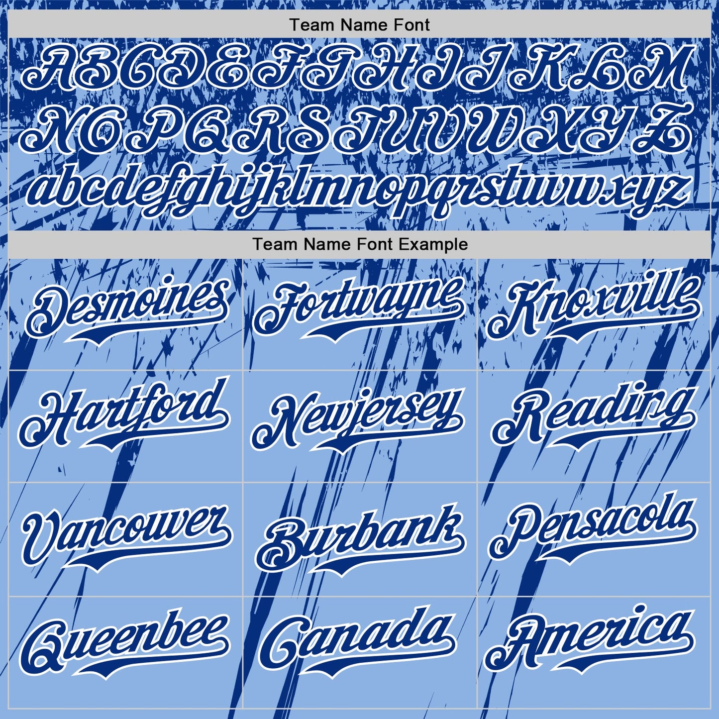 Custom Light Blue Royal-White Distressed Scratch Brush Stroke Authentic Baseball Jersey