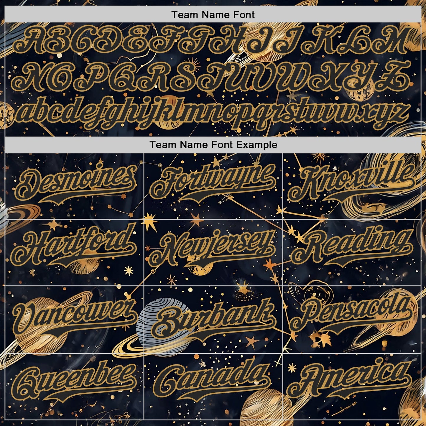 Custom Black-Vegas Gold Galaxy Star Authentic Baseball Jersey