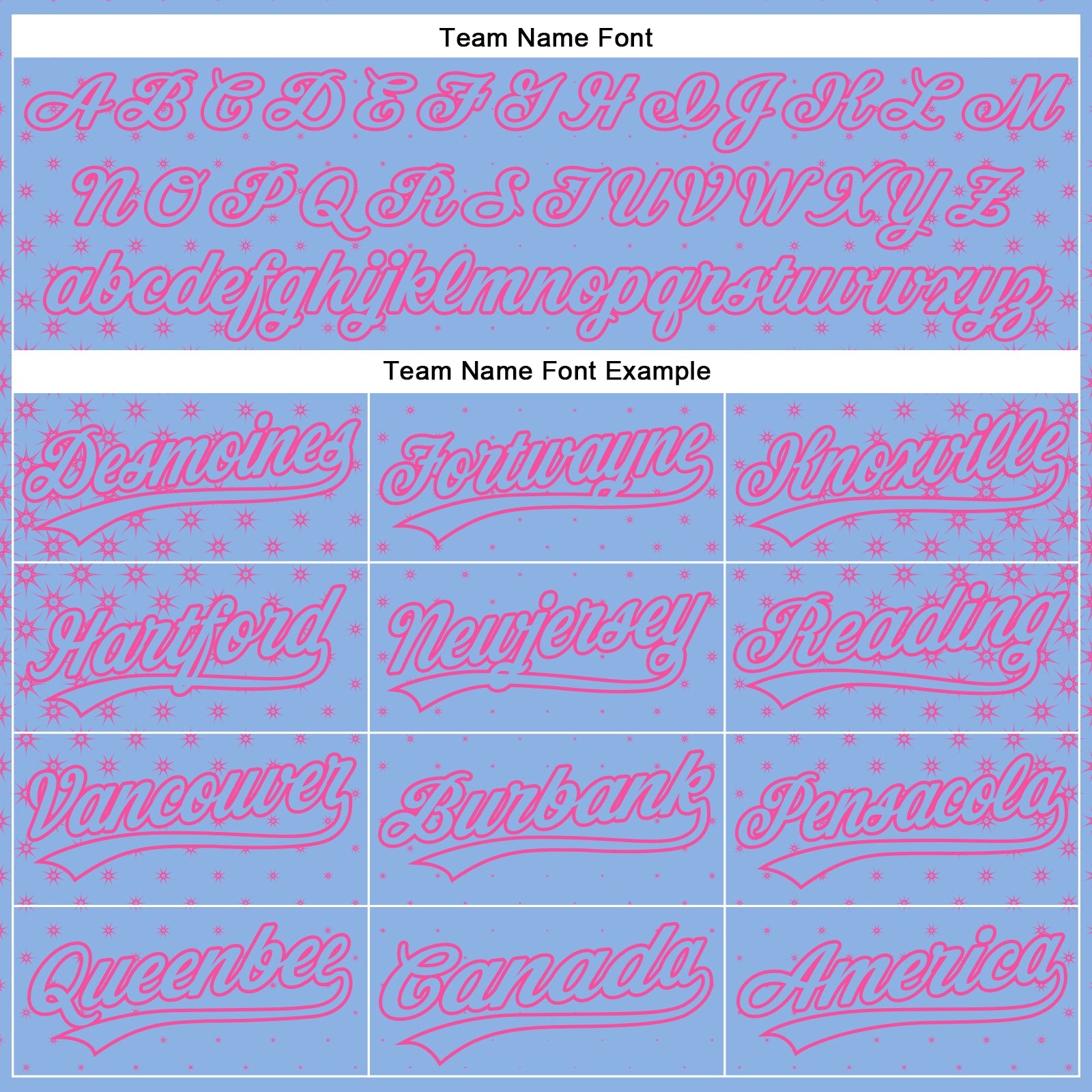 Custom Light Blue Pink 3D Pattern Design Geometric Stars Authentic Baseball Jersey
