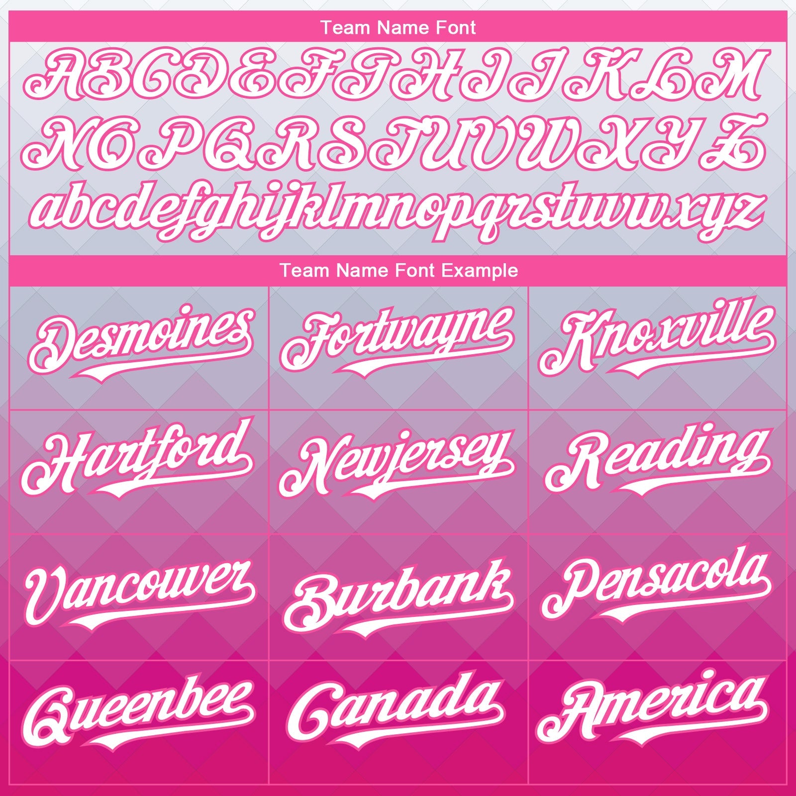 Custom Gray White-Pink 3D Pattern Design Gradient Square Shape Authentic Baseball Jersey