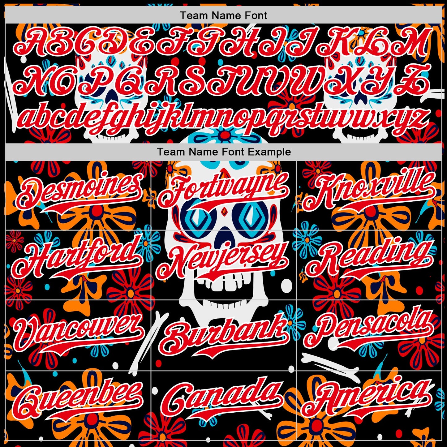 Custom Kelly Green Fire Red-White 3D Mexican Festival Flower And Skull Cinco de Mayo Authentic Baseball Jersey... (Image 4)