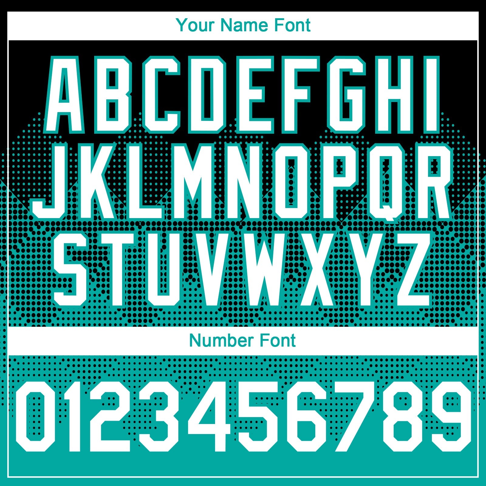 Custom Black White-Aqua 3D Gradient Square Shape Authentic Baseball Jersey