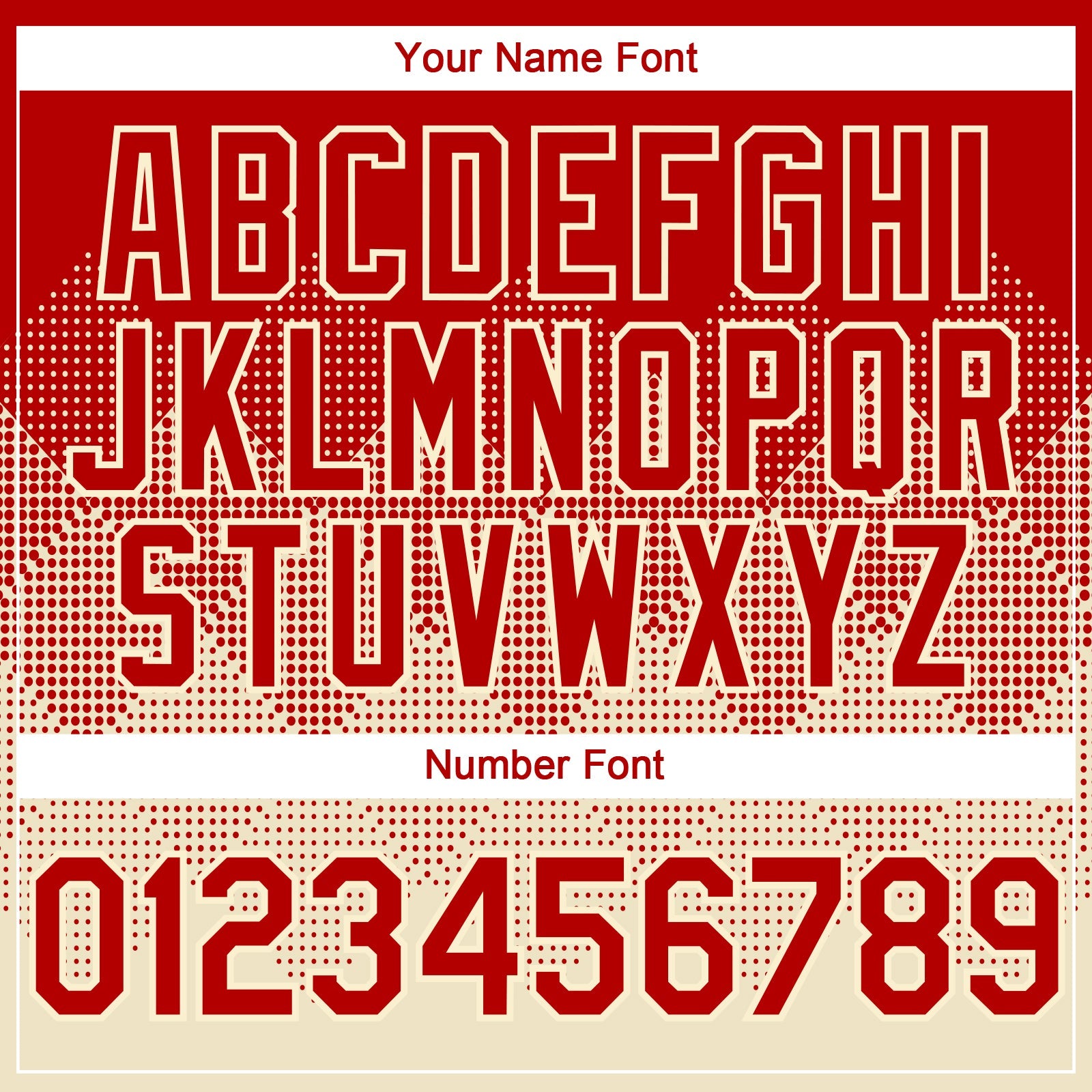 Custom Red Cream 3D Gradient Square Shape Authentic Baseball Jersey