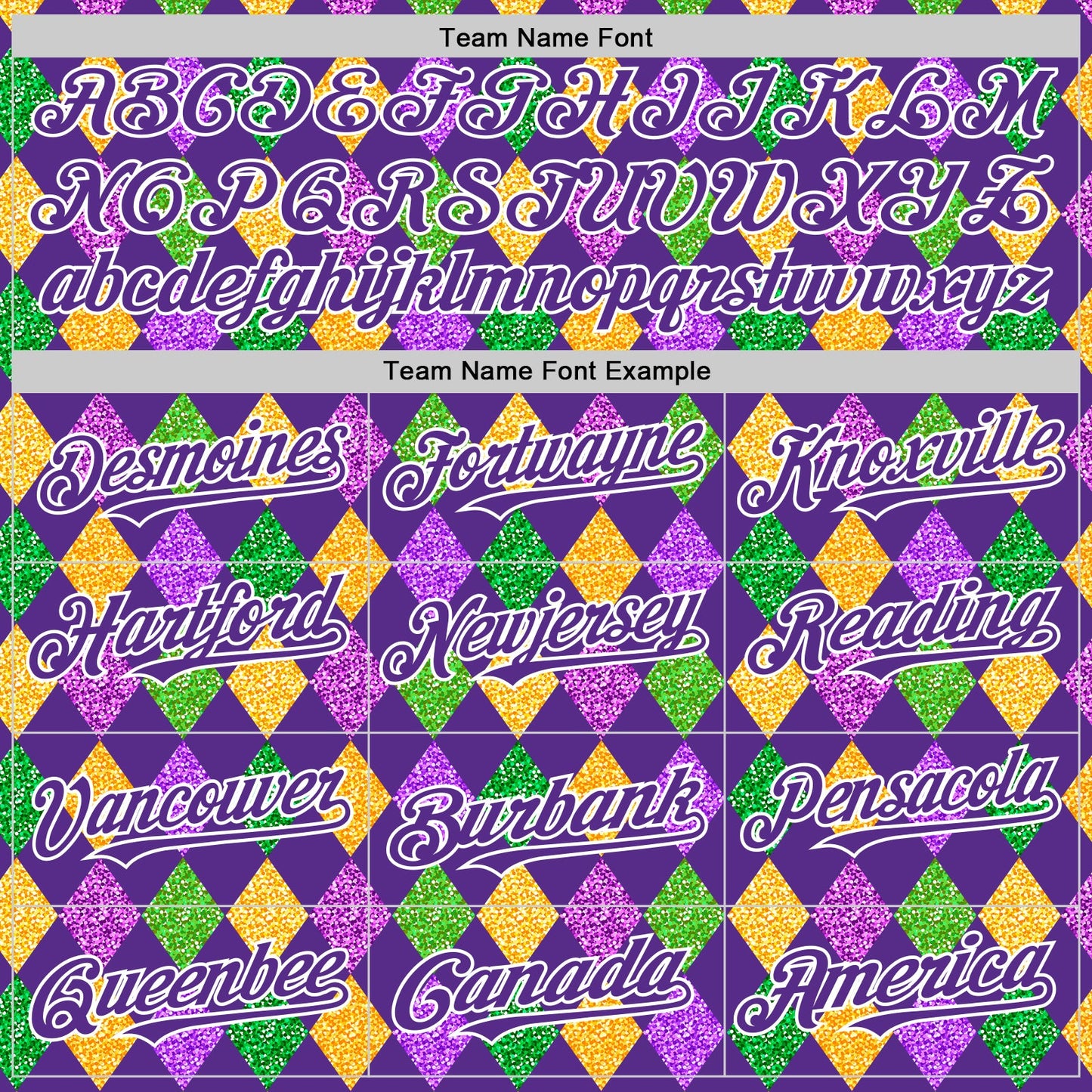 Custom Purple White 3D Pattern Design Mardi Gras Shrove Tuesday Authentic Baseball Jersey