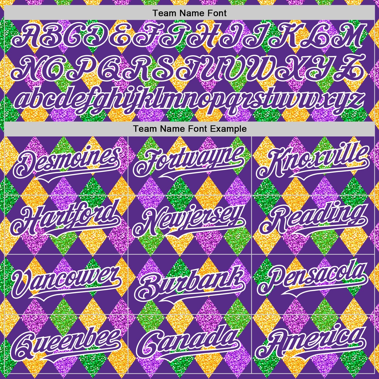 Custom Purple White 3D Pattern Design Mardi Gras Shrove Tuesday Authentic Baseball Jersey