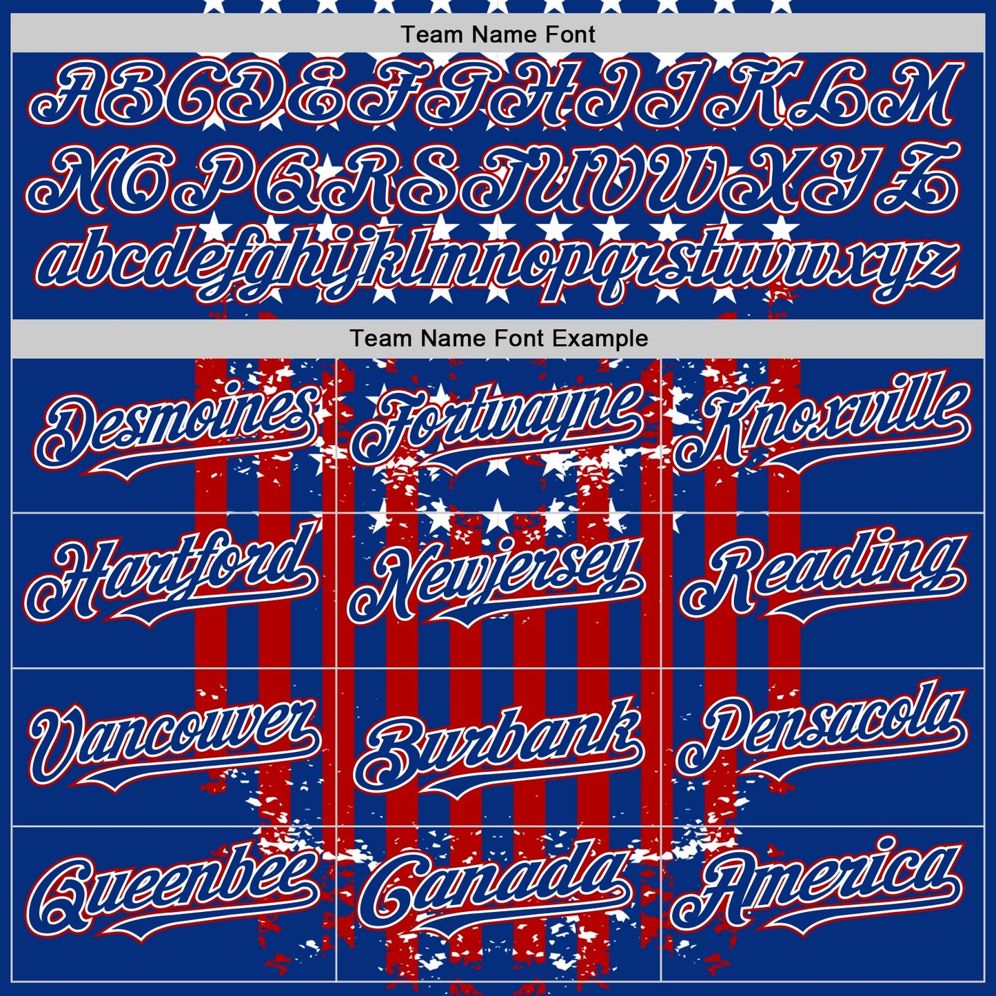 Custom Royal Red-White 3D Retro American Flag Authentic Baseball Jersey