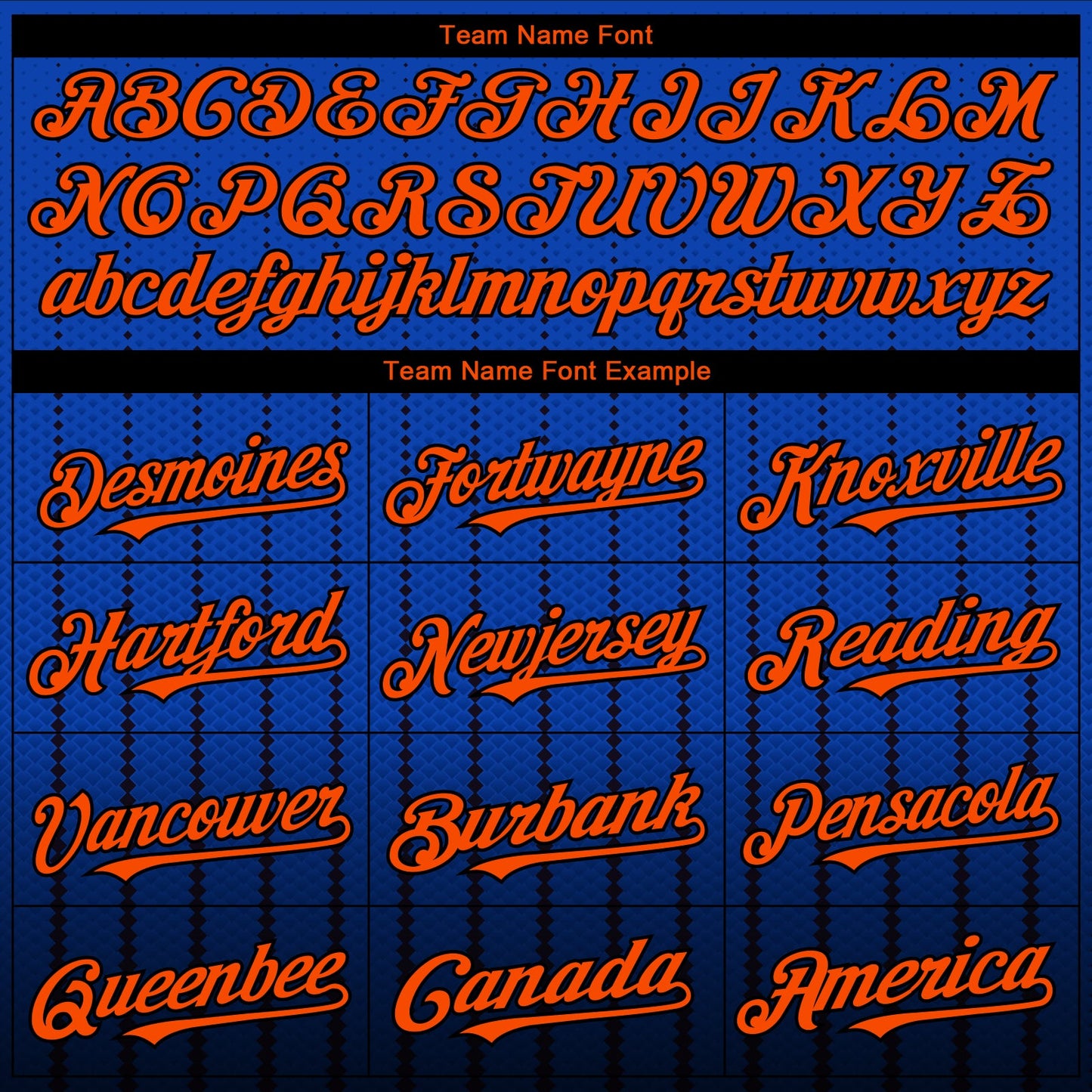 Custom Thunder Blue Orange-Black 3D Pattern Design Gradient Geometric Shape Authentic Baseball Jersey