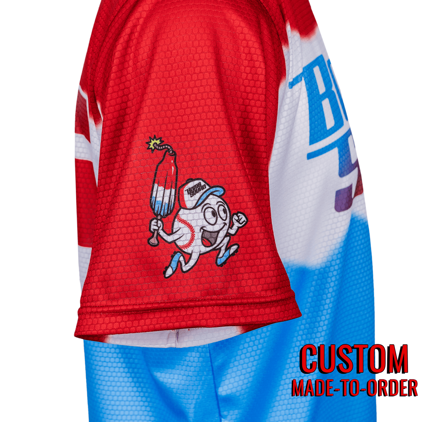 Bomb Squad Pop Lifestyle Baseball Jersey *CUSTOM*