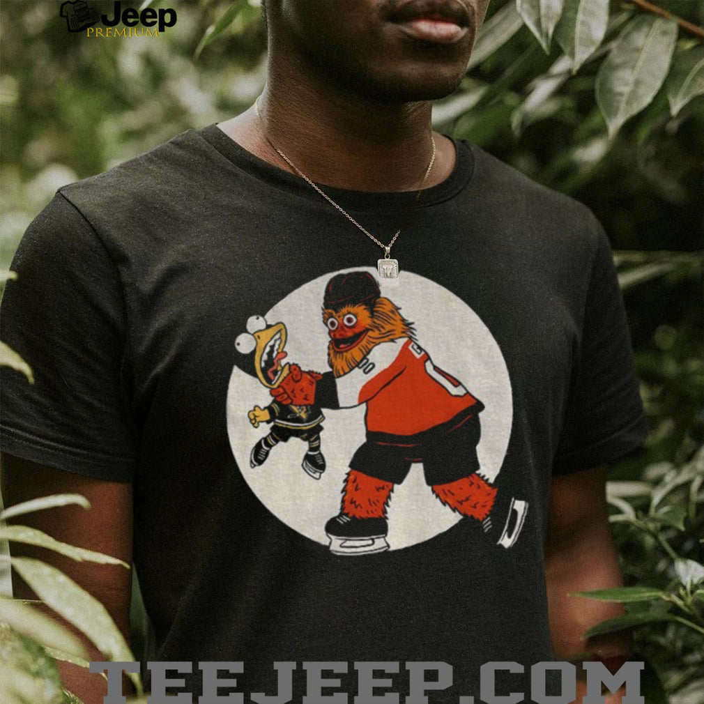 Gritty Strangle Iceburgh Philadelphia Flyers vs Pittsburgh Penguins Hockey Meme T Shirt