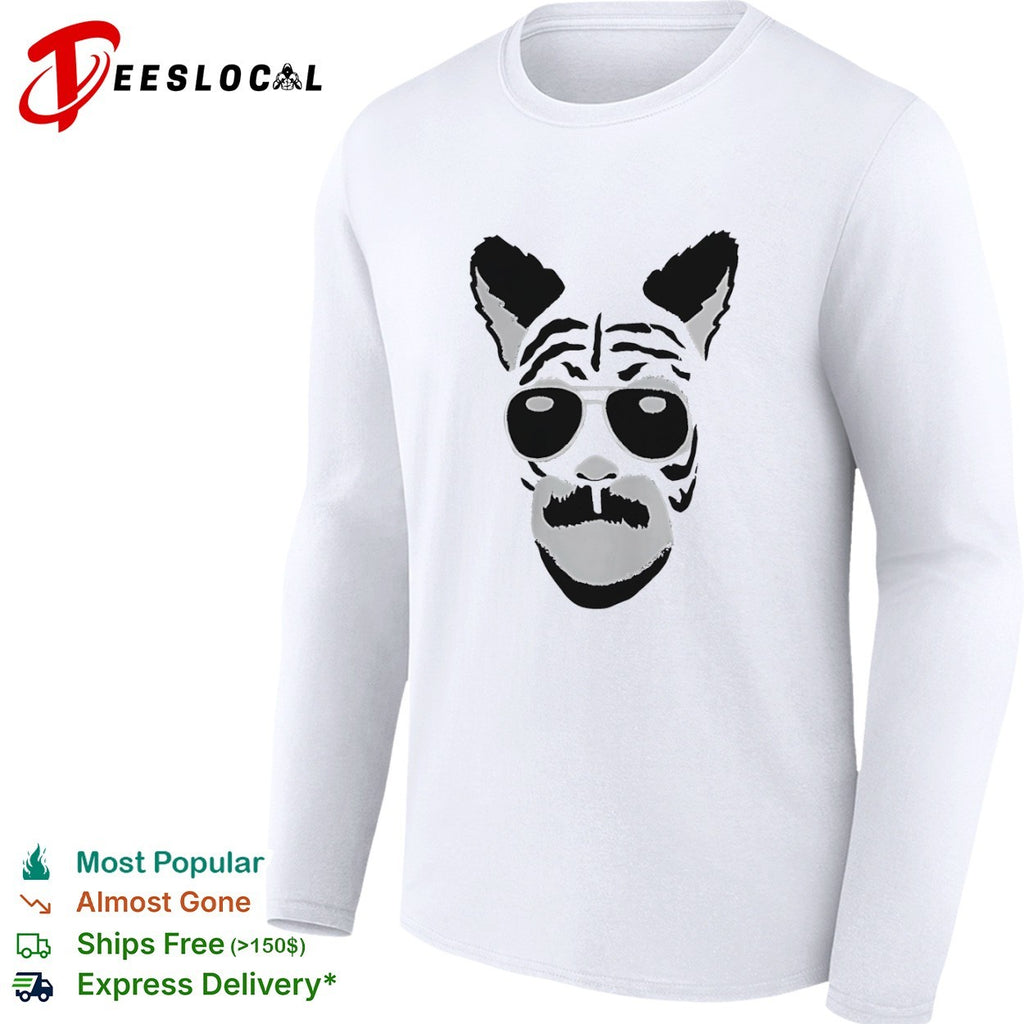 Fallout Tiger with Mustache and Aviator Sunglasses shirt