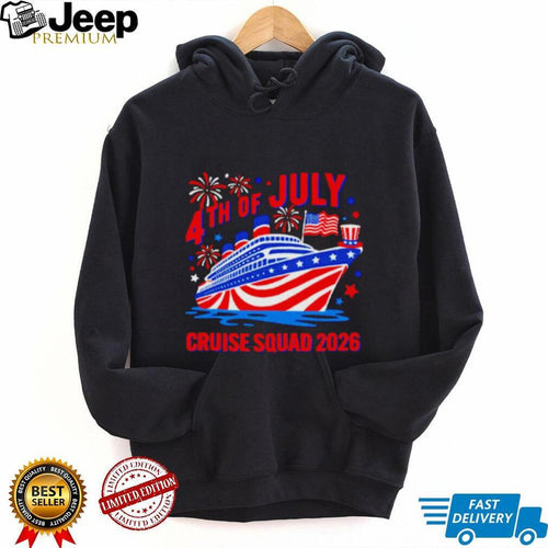 4th Of July Cruise Squad 2026 shirt